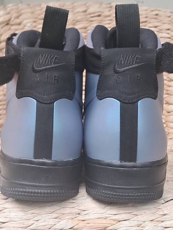Nike Air Force 1 High Foamposite Cup Light Carbon Sz 10.5 Like NEW!!! main image 13